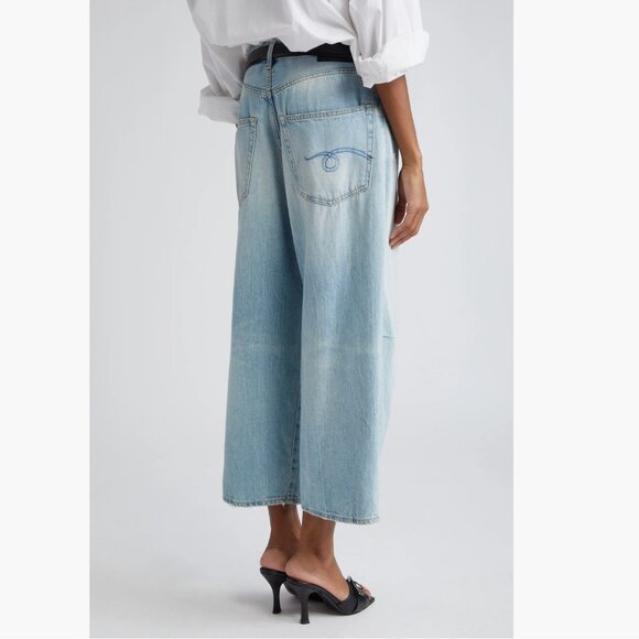 R13 Crop Wide Leg sz26 - Picture 9 of 9